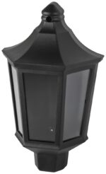 Садово-парковый светильник ЭРА НБУ 06-60-003 Ника 60Вт черный прозрачный купить оптом недорого