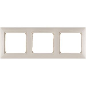 Рамка 3-м Valena горизонт. сл. кость Leg 774353 оптом купить цена