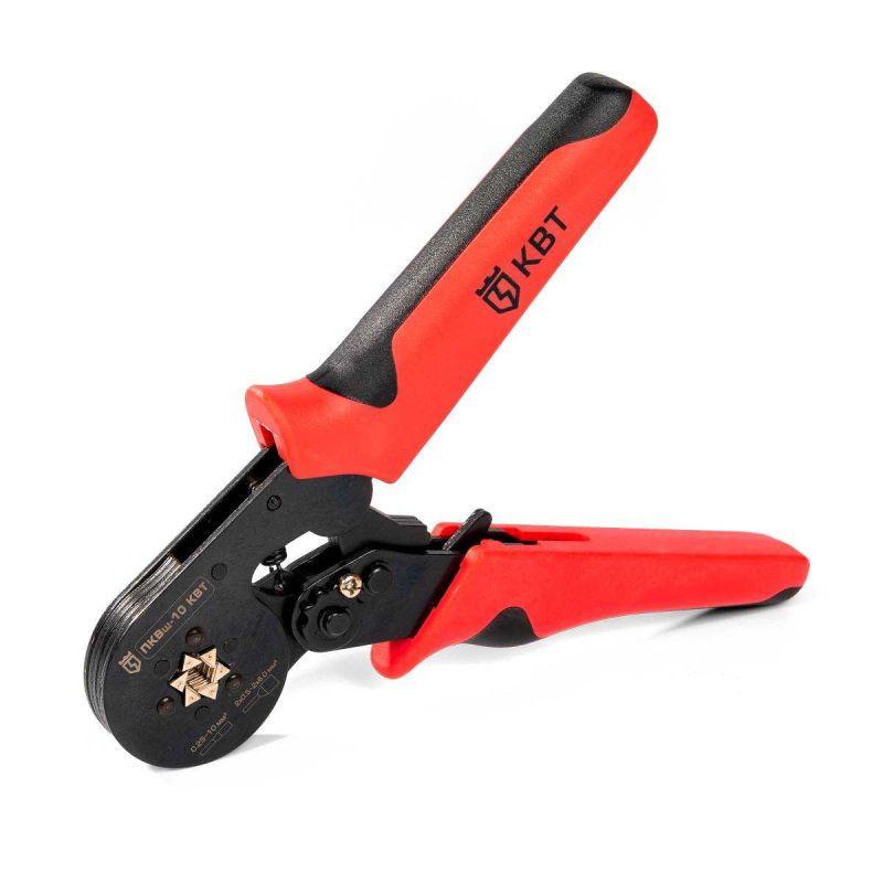 Пресс-клещи шестигранные ПКВш-10 КВТ 77669 купить оптом выгодно Пресс-клещи шестигранные ПКВш-10 КВТ 77669 оптом купить цена