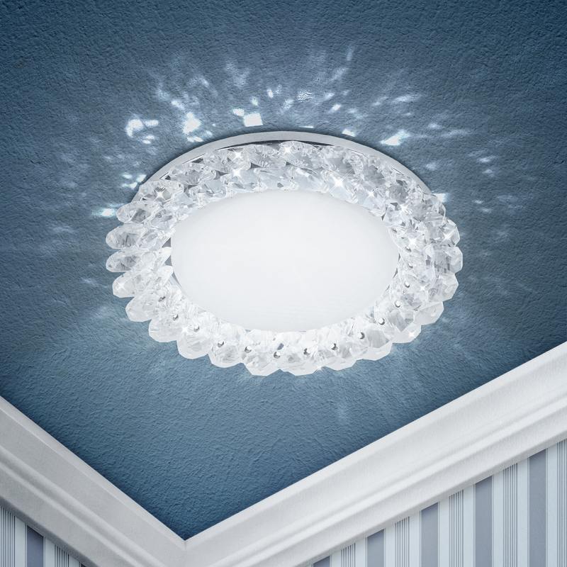 DK84 CH/WH Светильник ЭРА под лампу Gx53 DK84 CH/WH Светильник ЭРА под лампу Gx53