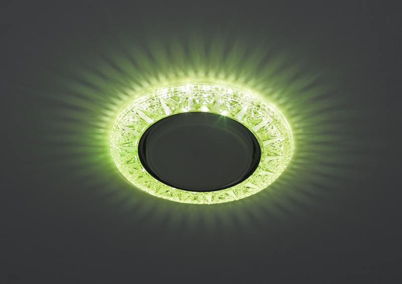 DK LD22 YL/WH Светильник ЭРА декор cо светодиодной подсветкой Gx53 DK LD22 YL/WH Светильник ЭРА декор cо светодиодной подсветкой Gx53