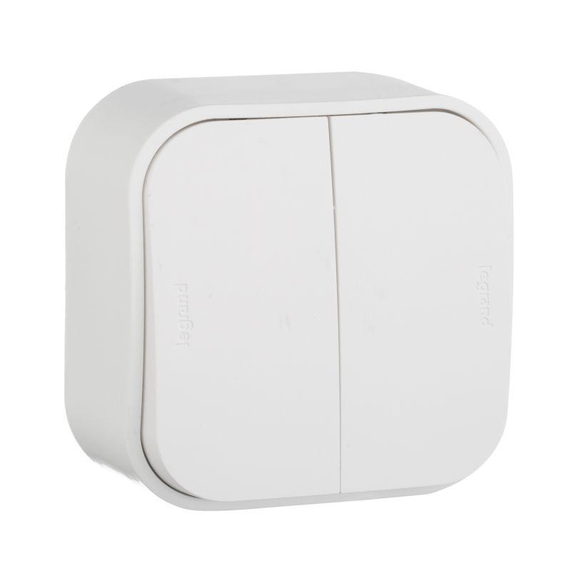 Выключатель 2-кл. ОП Quteo 10А IP20 10AX бел. Leg 782202 купить оптом выгодно Выключатель 2-кл. ОП Quteo 10А IP20 10AX бел. Leg 782202 оптом купить цена