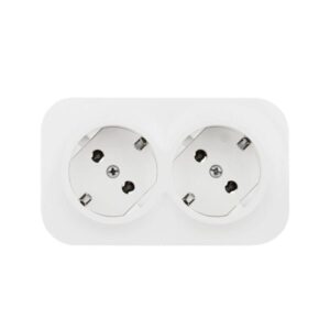 Розетка 2-м ОП Quteo 16А IP20 250В 2х2P+E с заземл. защ. шторки бел. Leg 782237 оптом купить цена