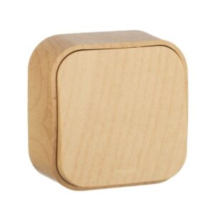 Переключатель проходной 1-кл. ОП Quteo 10А IP20 10AX дерево Leg 782264 оптом купить цена