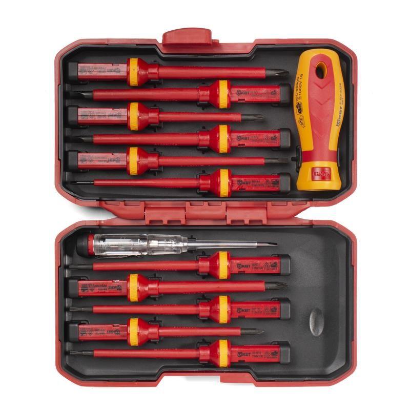 Набор диэлектрических отверток "Профи" НИО-4412 КВТ 78615 купить оптом выгодно Набор диэлектрических отверток "Профи" НИО-4412 КВТ 78615 оптом купить цена