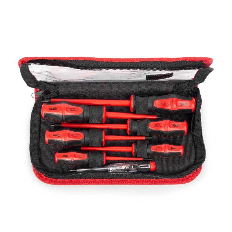 Набор диэлектрических отверток "Профи" НИО-07 КВТ 78618 купить оптом выгодно Набор диэлектрических отверток "Профи" НИО-07 КВТ 78618 оптом купить цена