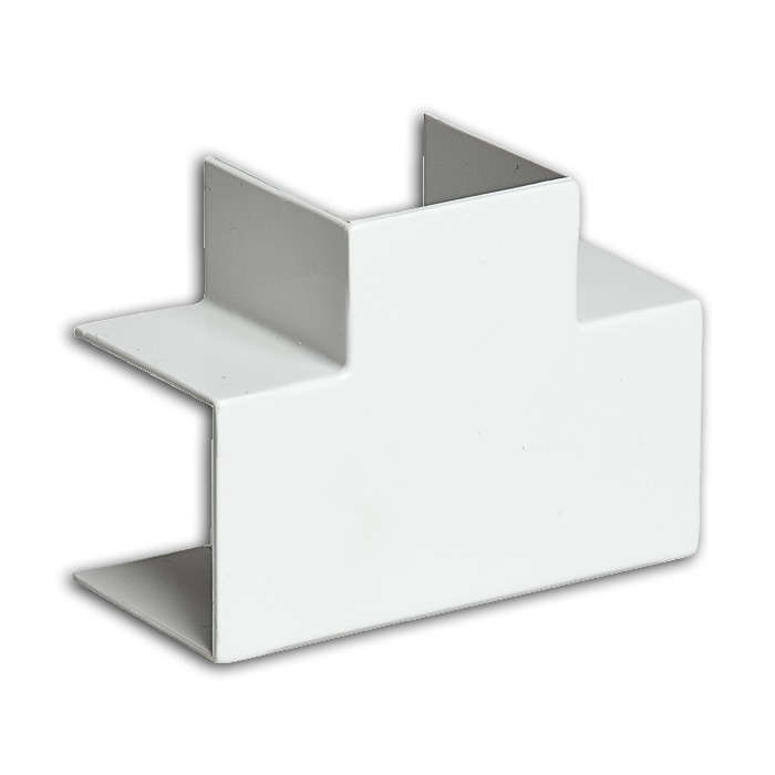 Тройник накладной 90град. для кабель-канала РКК 16х16 бел. Ruvinil ТРН-16х16 купить оптом выгодно Тройник накладной 90град. для кабель-канала РКК 16х16 бел. Ruvinil ТРН-16х16 оптом купить цена