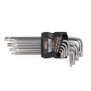 Набор ключей TORX КТ-9 (Т10-Т50) КВТ 79202 оптом купить цена