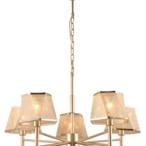 Люстра Rivoli Edna 2082-305 5 х Е14 40 Вт классика купить оптом недорого