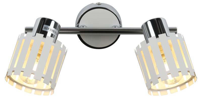 Светильник настенно-потолочный спот Rivoli Liese 7027-702 2 x E14 40 Вт поворотный оптом купить хорошая цена Светильник настенно-потолочный спот Rivoli Liese 7027-702 2 x E14 40 Вт поворотный купить оптом недорого