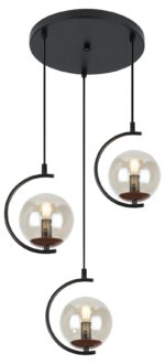 Светильник подвесной (подвес) Rivoli Marlen 3103-203 3 * Е14 40 Вт модерн купить оптом недорого