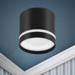 OL9 GX53 BK/WH Подсветка ЭРА Накладной под лампу Gx53