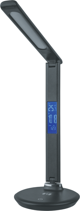Светильник светодиодный настольный 80 322 NDF-D044-8W-MK-BL-LED 8Вт 2700/4000/6000К 300лм сенсор USB ЖК дисплей (дата/время/будильник/температура) на основании черн. Navigator 80322 купить оптом выгодно Светильник светодиодный настольный 80 322 NDF-D044-8W-MK-BL-LED 8Вт 2700/4000/6000К 300лм сенсор USB ЖК дисплей (дата/время/будильник/температура) на основании черн. Navigator 80322 оптом купить цена