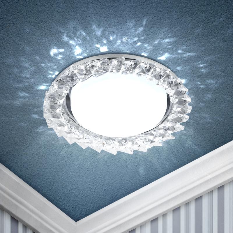 DK86 CH/WH Светильник ЭРА под лампу Gx53 DK86 CH/WH Светильник ЭРА под лампу Gx53