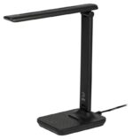 Настольный светильник ЭРА NLED-500-10W-BK светодиодный черный купить оптом недорого