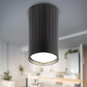 Светильник настенно-потолочный спот ЭРА OL32 BK MR16 GU10 IP20 черный купить оптом недорого