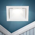 Встраиваемый светильник алюминиевый ЭРА KL101 WH MR16 GU5.3 белый купить оптом недорого