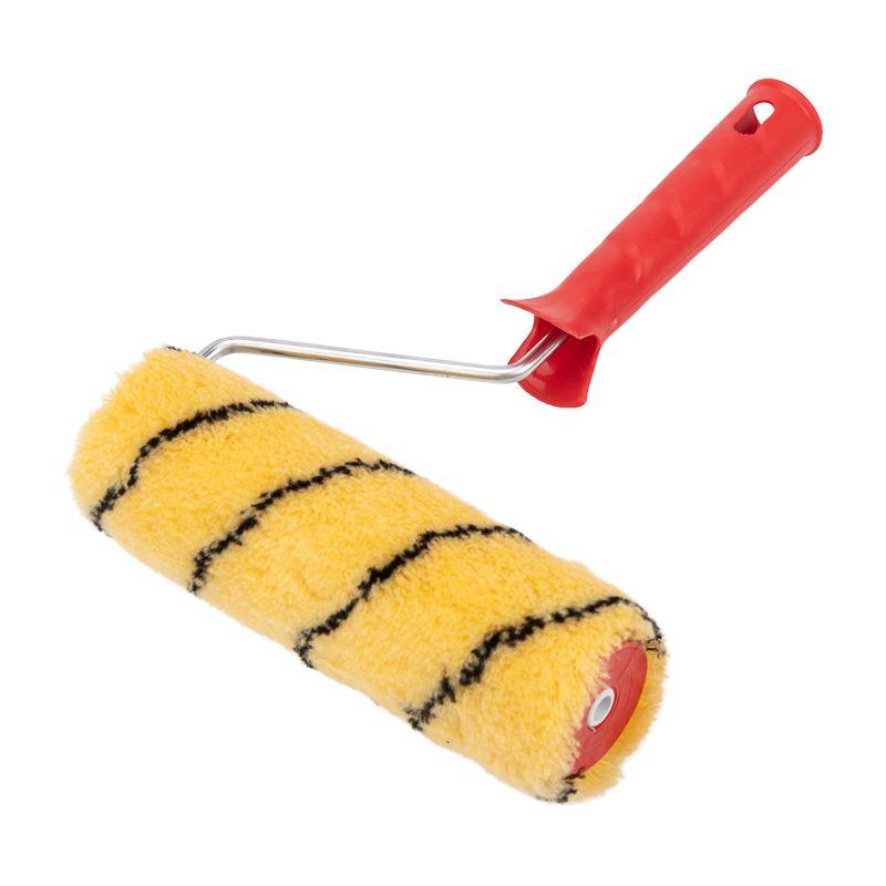 Валик полиакрил желт. с черн. полосой ворс 11мм шир. ролика 180мм бюгель 6мм d42мм Rexant 89-0021 купить оптом выгодно Валик полиакрил желт. с черн. полосой ворс 11мм шир. ролика 180мм бюгель 6мм d42мм Rexant 89-0021 оптом купить цена