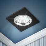 KL57 SL/BK Светильник ЭРА литой алюминевый MR16