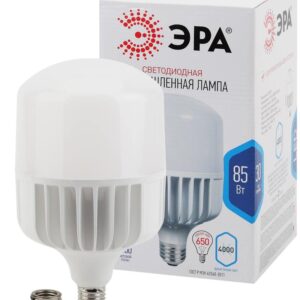 Лампа светодиодная ЭРА STD LED POWER T140-85W-4000-E27/E40 Е27 /Е40 85 Вт колокол нейтральный белый свет купить оптом недорого