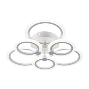 Светильник потолочный светодиодный Rivoli Blanca 6094-106 светодиодный с пультом 108 Вт 3000К-6000К LED модерн купить оптом недорого