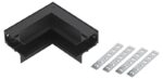 Коннектор ЭРА TRM-R20-CI-B угловой внутренний для встраиваемого магнитного шинопровода NOVA TRM-R20 черный купить оптом недорого