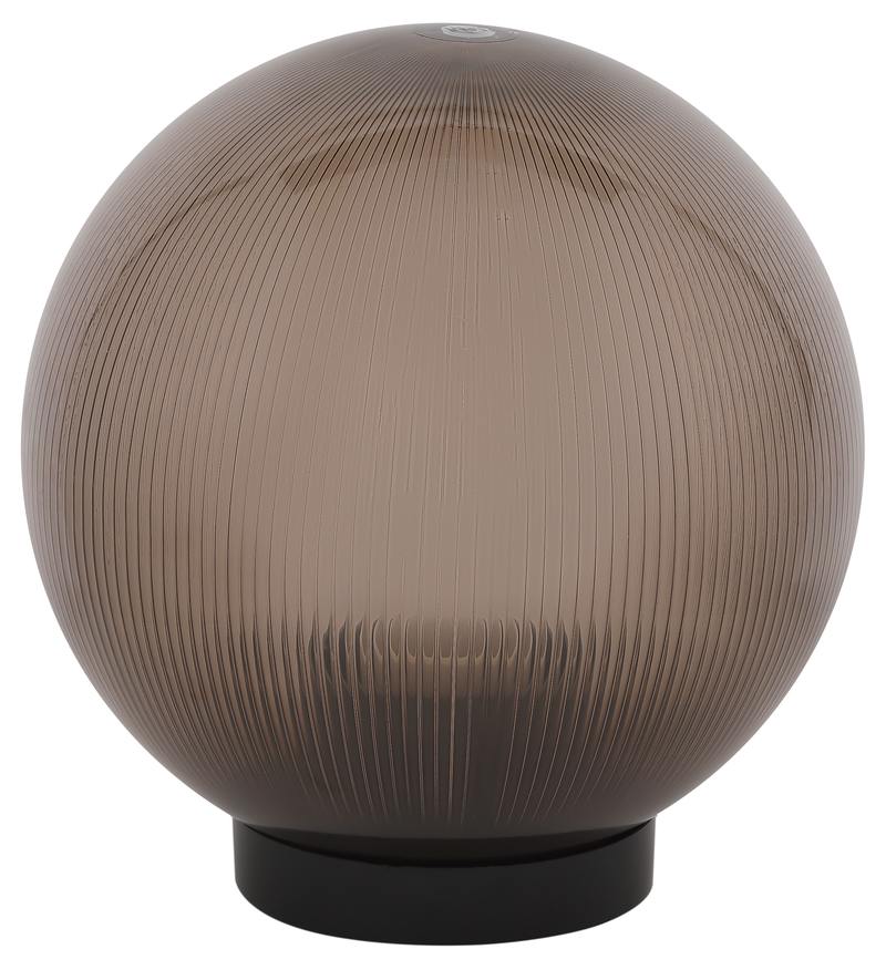 Садово-парковый светильник ЭРА НТУ 02-60-205 шар дымчатый призма на опору / кронштейн IP44 Е27 max60Вт d200mm оптом купить хорошая цена Садово-парковый светильник ЭРА НТУ 02-60-205 шар дымчатый призма на опору / кронштейн IP44 Е27 max60Вт d200mm купить оптом недорого