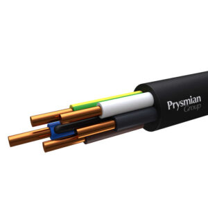 Кабель ВВГнг(А)-LS 5х2.5 ОК (N PE) 0.66кВ (бухта) (м) РЭК-PRYSMIAN 1505050101 оптом купить цена