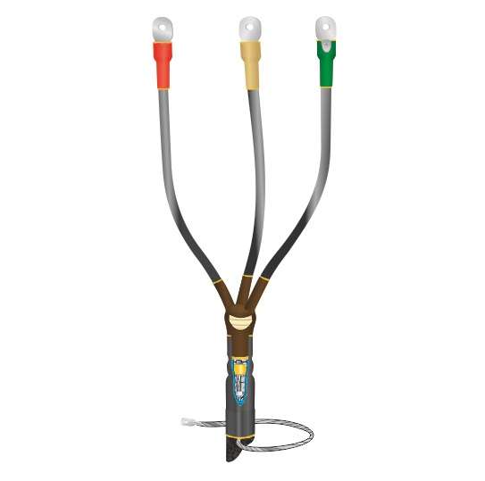 Муфта кабельная концевая внутр. установки 10кВ КВТпН 3х(35-50мм) с болт. наконечн. Нева-Транс Комплект 22020054 купить оптом выгодно Муфта кабельная концевая внутр. установки 10кВ КВТпН 3х(35-50мм) с болт. наконечн. Нева-Транс Комплект 22020054 оптом купить цена