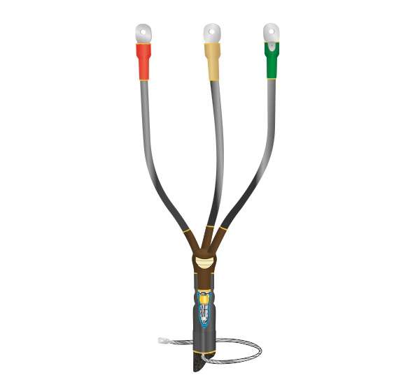 Муфта кабельная концевая внутр. установки 10кВ КВТпН 3х(150-240мм) с болт. наконечн. Нева-Транс Комплект 22020056 купить оптом выгодно Муфта кабельная концевая внутр. установки 10кВ КВТпН 3х(150-240мм) с болт. наконечн. Нева-Транс Комплект 22020056 оптом купить цена