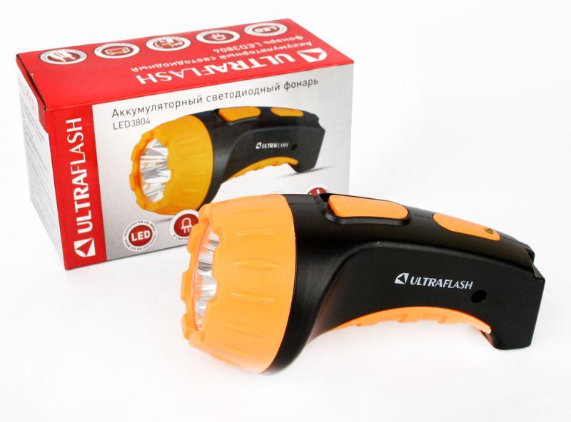 Фонарь аккумуляторный LED3804 4LED аккум. SLA 220В пластик. черн./желт. (кор.) Ultraflash 9215 купить оптом выгодно Фонарь аккумуляторный LED3804 4LED аккум. SLA 220В пластик. черн./желт. (кор.) Ultraflash 9215 оптом купить цена
