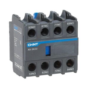 Приставка доп. контакты AX-3X/40 к контактору NXC-06~630 (R) CHINT 938254 оптом купить цена