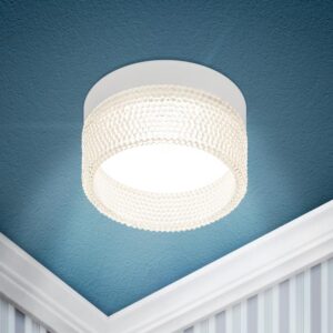 Встраиваемый светильник под лампу GX53 ЭРА DK97 WH/TR белый прозрачный купить оптом недорого