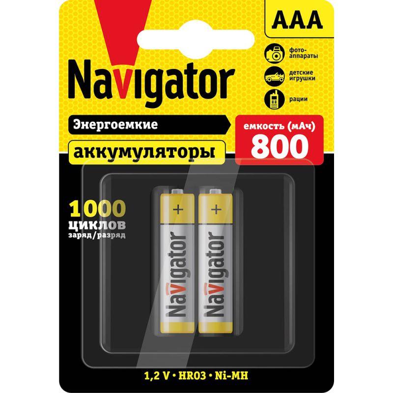 Аккумулятор AAA/HR03 94 461 NHR-800-HR03-BP2 (блист.2шт) Navigator 94461 купить оптом выгодно Аккумулятор AAA/HR03 94 461 NHR-800-HR03-BP2 (блист.2шт) Navigator 94461 оптом купить цена