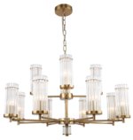 Люстра Rivoli Dolly 2074-312 12 х Е14 40 Вт классика купить оптом недорого