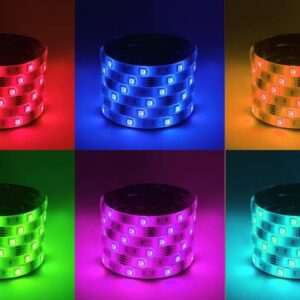 Светодиодная лента ЭРА LS5050 -30LED-IP65-RGB-5m купить оптом недорого