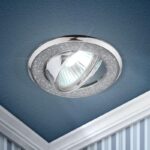 DK18 CH/SH SL Светильник ЭРА декор круглый со стеклянной крошкой MR16