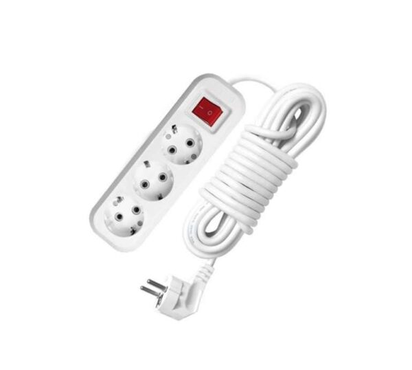 Удлинитель 3х2м с заземл. 16А IP20 S-303 ПВС 3х1 с выкл. UNIVersal 9634418 оптом купить цена