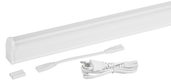 Линейный светодиодный светильник ЭРА LLED-01-08W-4000-W 8Вт 4000K L574мм с выключателем купить оптом недорого