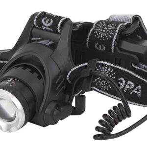 Фонарь налобный светодиодный ЭРА GA-805 аккумуляторный яркий мощный 3 режима черный купить оптом недорого