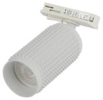 Трековый светильник однофазный ЭРА TR40-GU10 WH под лампу MR16 белый купить оптом недорого