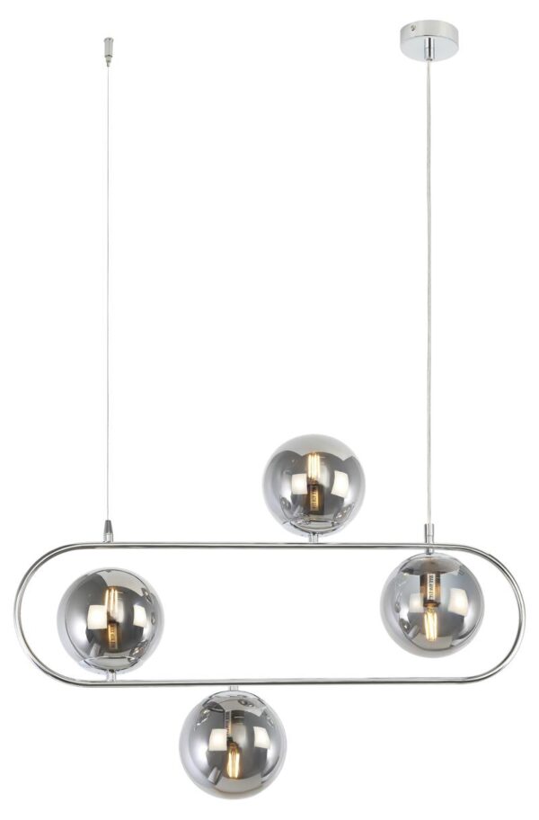 Люстра Rivoli Pauline 3104-304 4 * Е14 40 Вт модерн купить оптом недорого