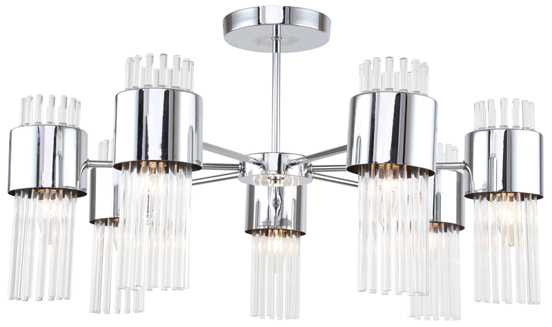 Люстра Rivoli Deborah 3148-307 7 х Е14 40 Вт модерн оптом купить хорошая цена Люстра Rivoli Deborah 3148-307 7 х Е14 40 Вт модерн купить оптом недорого