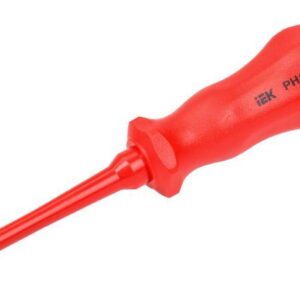 Отвертка диэлектрическая крестовая Ph1х80мм K2 1000В ARMA2L 3 IEK A2L3-SC30-K2-PH-10-080 оптом купить цена