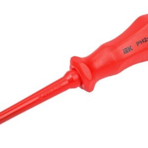 Отвертка диэлектрическая крестовая Ph2х100мм K2 1000В ARMA2L 3 IEK A2L3-SC30-K2-PH-20-100 оптом купить цена