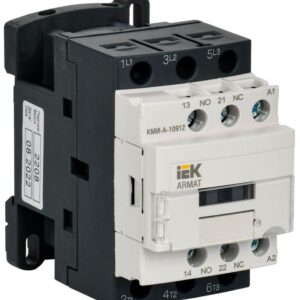 Контактор КМИ-А-10912 LC1D 9А кат. 230В AC 1НО+1НЗ AC-3 IEK AR-ACC-11-009-230-11 оптом купить цена