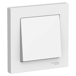 Выключатель 1-кл. СП AtlasDesign 10А IP20 (сх. 1) 10AX в сборе бел. SE ATN000112 оптом купить цена