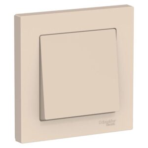 Выключатель 1-кл. СП AtlasDesign 10А IP20 (сх. 1) 10AX в сборе беж. SE ATN000212 оптом купить цена