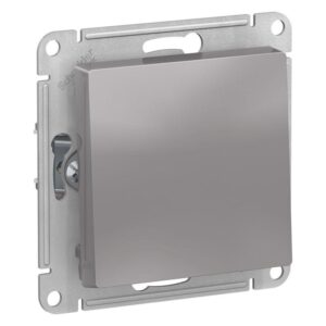 Выключатель 1-кл. СП AtlasDesign 10А IP20 (сх. 1) 10AX с самовозвратом механизм алюм. SE ATN000315 оптом купить цена