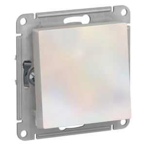 Переключатель проходной 1-кл. СП AtlasDesign 10А IP20 (сх. 6) 10AX механизм жемчуж. SE ATN000461 оптом купить цена